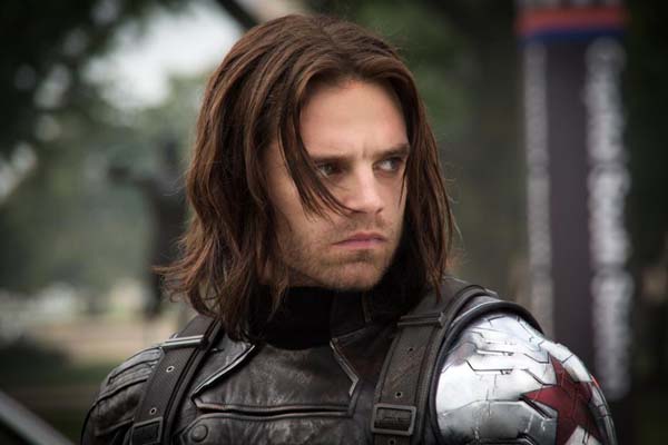 Sebastian Stan dans Captain America: Le soldat de l'hiver (2014)
