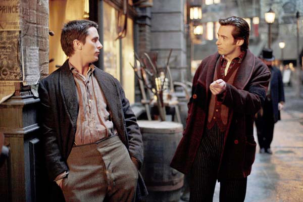 Christian Bale et Hugh Jackman dans Le Prestige (2006)