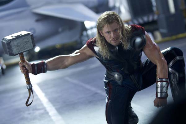 Chris Hemsworth dans Avengers (2012)