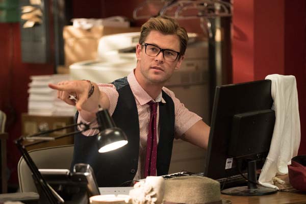 Chris Hemsworth dans SOS Fantômes (2016)
