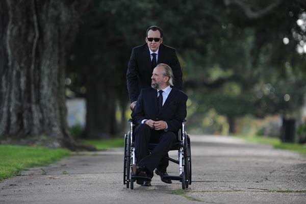 Nicolas Cage et Peter Stormare dans Rage (2014)