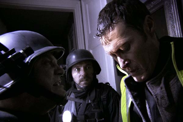 Ariel Casas, Óscar Zafra, et Jonathan D. Mellor dans [Rec]² (2009)