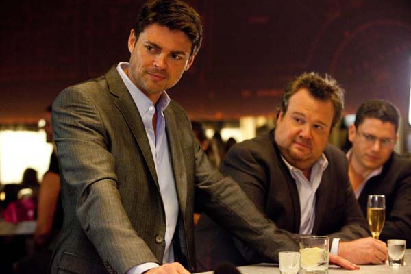 Wentworth Miller, Eric Stonestreet, Karl Urban, et Erik Van Looy dans The Loft (2014)
