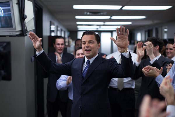 Leonardo DiCaprio dans Le loup de Wall Street (2013)