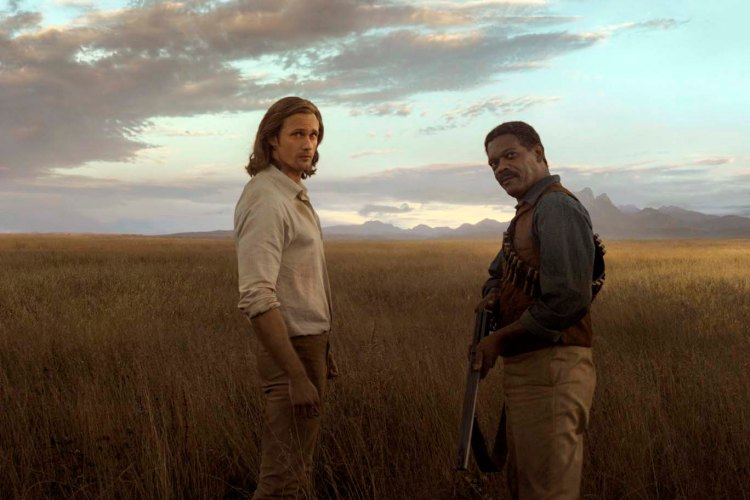 Samuel L. Jackson et Alexander Skarsgård dans Tarzan (2016)