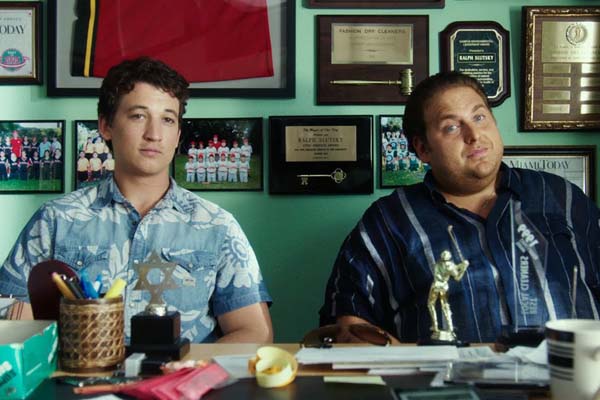 Jonah Hill et Miles Teller dans War Dogs (2016)