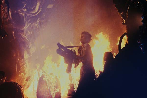 Sigourney Weaver dans Aliens - Le retour (1986)