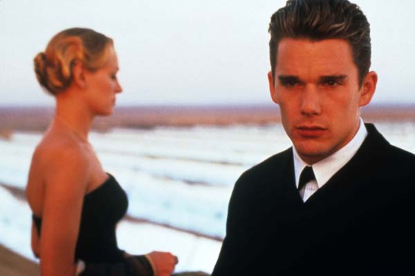 Ethan Hawke et Uma Thurman dans Bienvenue à Gattaca (1997)