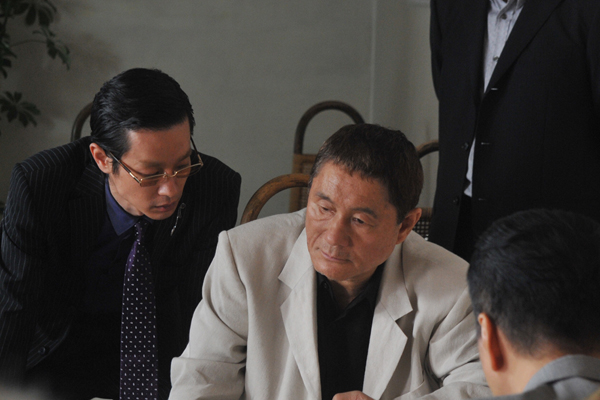 Takeshi Kitano dans Outrage (2010)