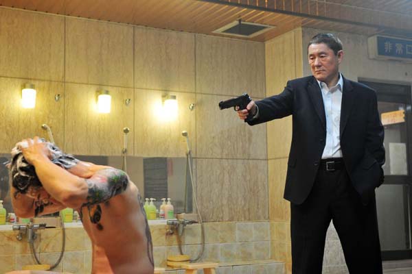 Takeshi Kitano dans Outrage (2010)
