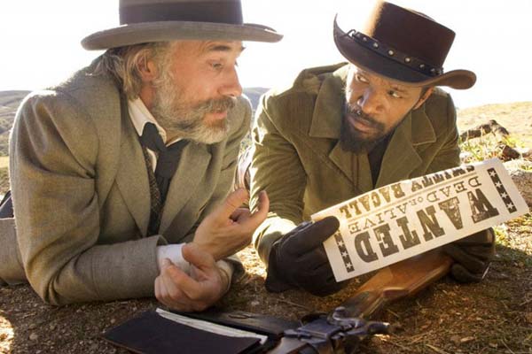 Jamie Foxx et Christoph Waltz dans Django Unchained (2012)