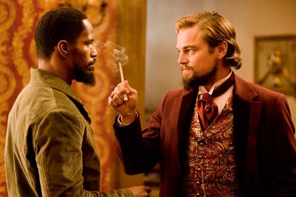 Leonardo DiCaprio et Jamie Foxx dans Django Unchained (2012)