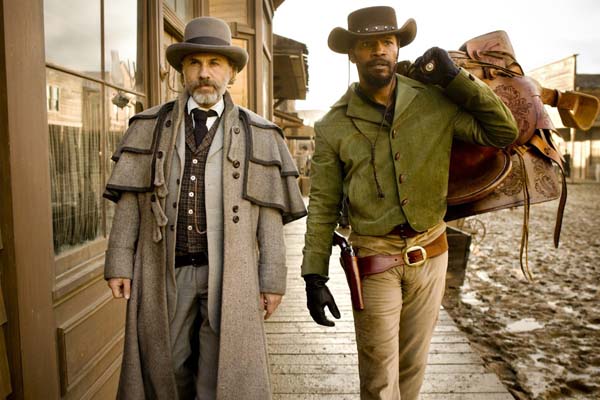 Jamie Foxx et Christoph Waltz dans Django Unchained (2012)