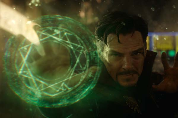 Benedict Cumberbatch dans Doctor Strange (2016)