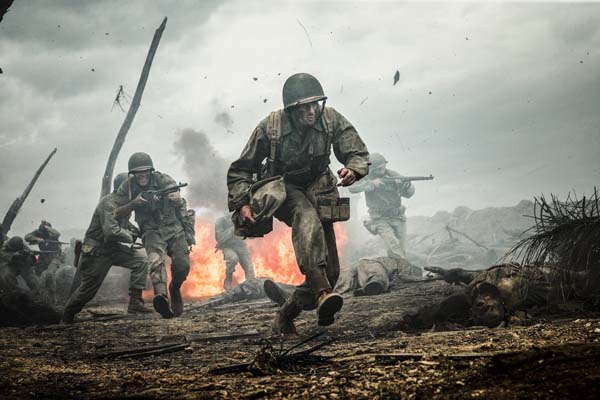 Andrew Garfield dans Hacksaw Ridge (2016)