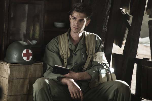 Andrew Garfield dans Hacksaw Ridge (2016)