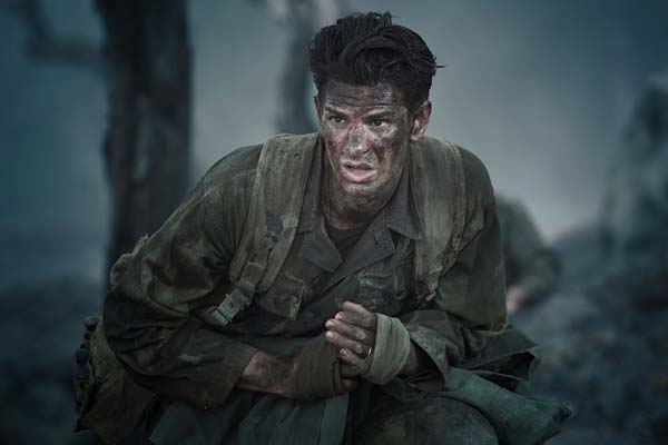 Andrew Garfield dans Hacksaw Ridge (2016)
