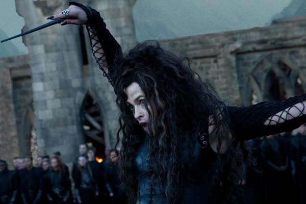 Helena Bonham Carter dans Harry Potter et les reliques de la mort: 2ème partie (2011)