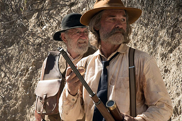 Kurt Russell et Richard Jenkins dans Bone Tomahawk (2015)