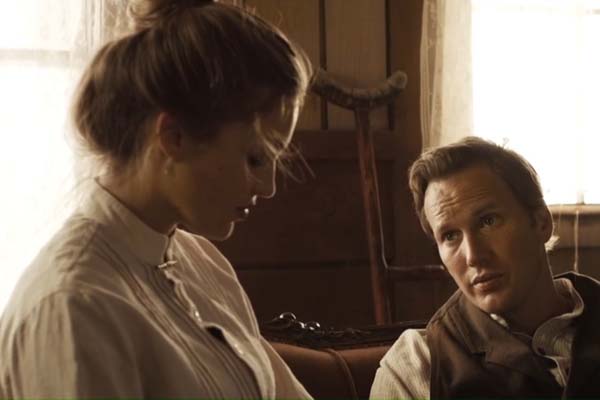 Patrick Wilson et Lili Simmons dans Bone Tomahawk (2015)
