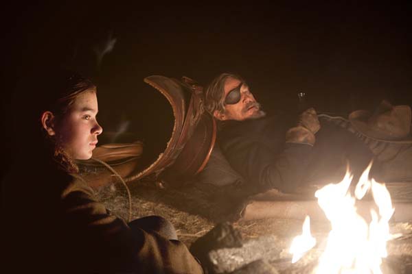 Jeff Bridges et Hailee Steinfeld dans True Grit (2010)