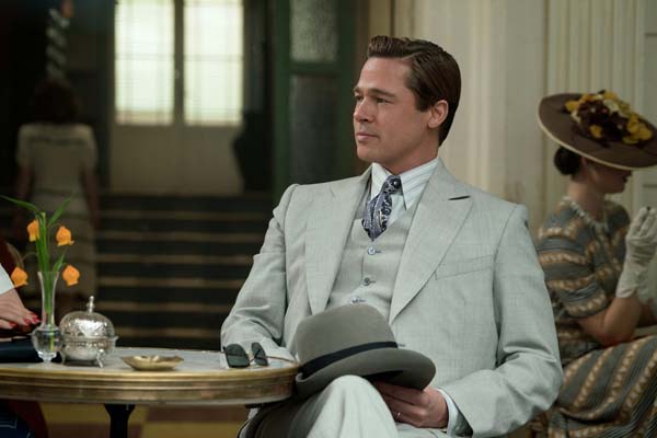 Brad Pitt dans Allied (2016)