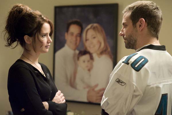 Bradley Cooper et Jennifer Lawrence dans Silver Linings Playbook (2012)