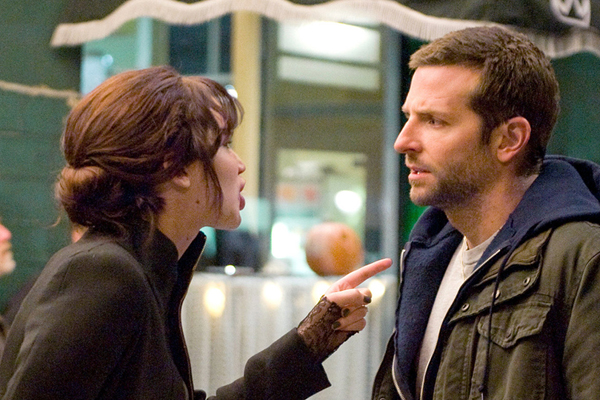 Bradley Cooper et Jennifer Lawrence dans Silver Linings Playbook (2012)
