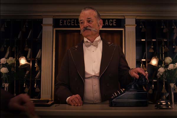 Bill Murray dans The Grand Budapest Hotel (2014)