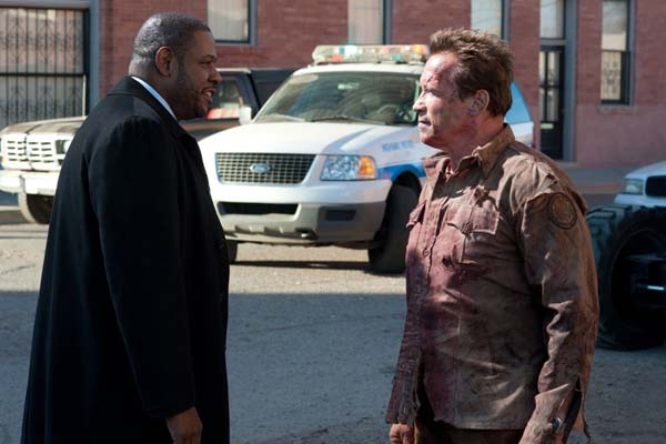 Arnold Schwarzenegger et Forest Whitaker dans The Last Stand (2013)