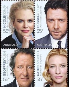 Nicole Kidman, Russell Crowe, Geoffrey Rush, Cate Blanchett