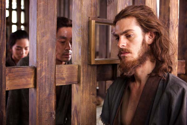 Andrew Garfield dans Silence (2016)