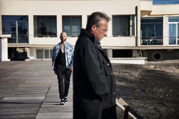 Claudio Amendola et Alessandro Borghi dans Suburra (2015)