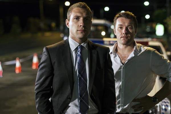 Joel Edgerton et Jai Courtney dans Felony (2013)