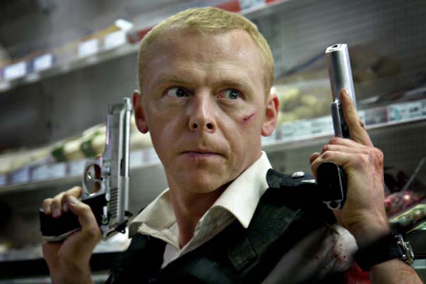 Simon Pegg dans Hot Fuzz (2007)