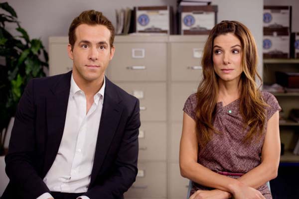 Sandra Bullock et Ryan Reynolds dans The Proposal (2009)