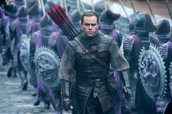 Matt Damon dans The Great Wall (2016)