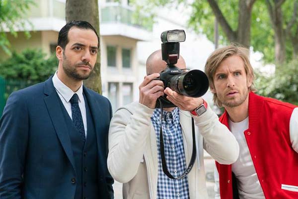 Philippe Lacheau, Tarek Boudali, et Julien Arruti dans Alibi.com (2017)