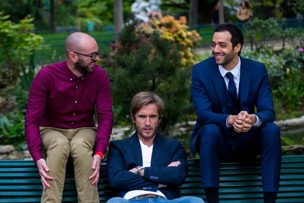 Philippe Lacheau, Tarek Boudali, et Julien Arruti dans Alibi.com (2017)