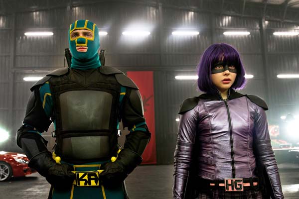 Aaron Taylor-Johnson et Chloë Grace Moretz dans Kick-Ass 2 (2013)