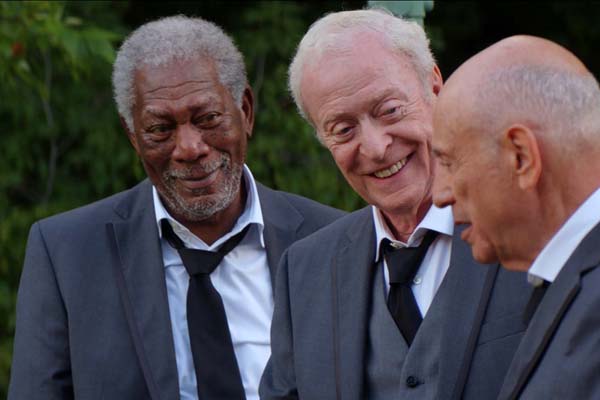 Morgan Freeman, Alan Arkin, et Michael Caine dans Going in Style (2017)