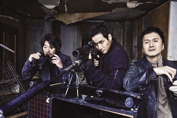 Jang Hyun-sung, Kim Yoon-seok et Park Hae-joon dans Monster Boy (2013)