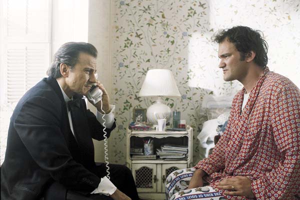 Harvey Keitel et Quentin Tarantino dans Pulp Fiction (1994)