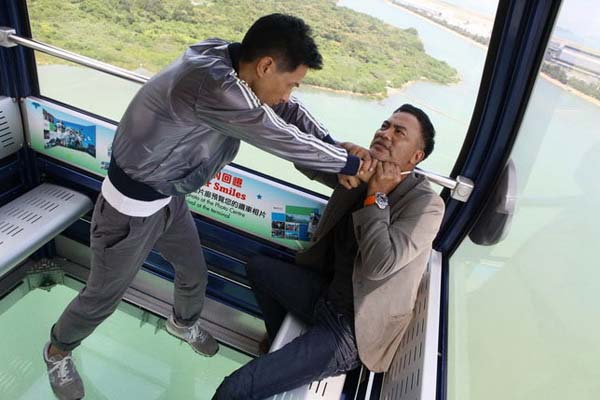 Nick Cheung et Simon Yam dans Nightfall (2012)