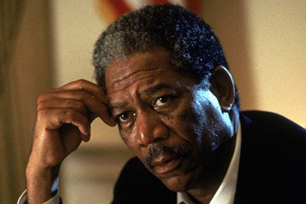 Morgan Freeman dans Deep Impact (1998)