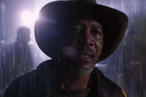 Morgan Freeman dans Hard Rain (1998)