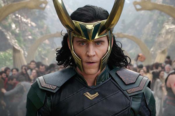 Tom Hiddleston dans Thor: Ragnarok (2017)