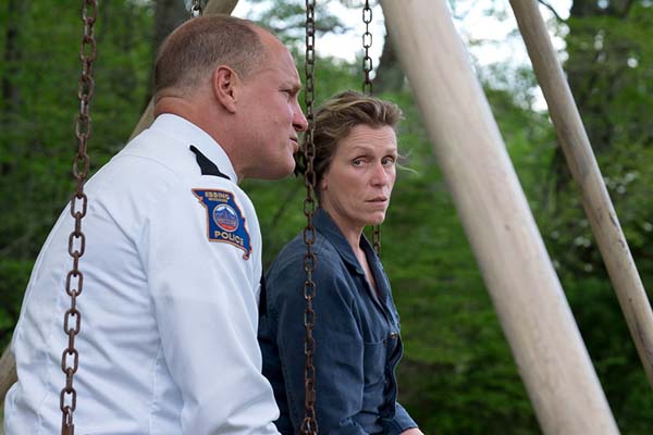 Woody Harrelson et Frances McDormand dans Three Billboards Outside Ebbing, Missouri (2017)