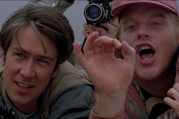 Philip Seymour Hoffman et Alan Ruckdans dans Twister (1996)