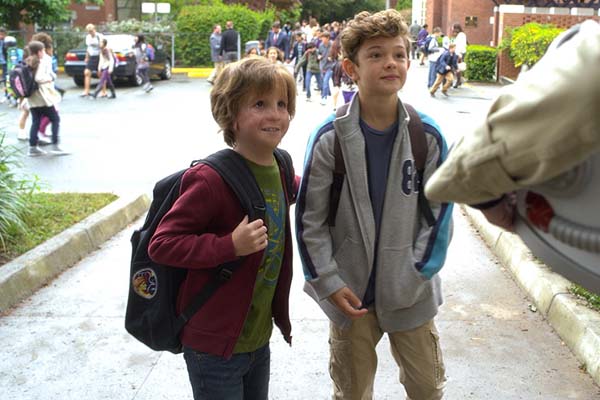 Jacob Tremblay et Noah Jupe dans Wonder (2017)